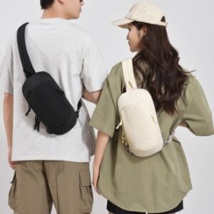 CL190 에코라이프 여행 아웃도어용 내추럴 감성 경량 크로스바디 슬링백