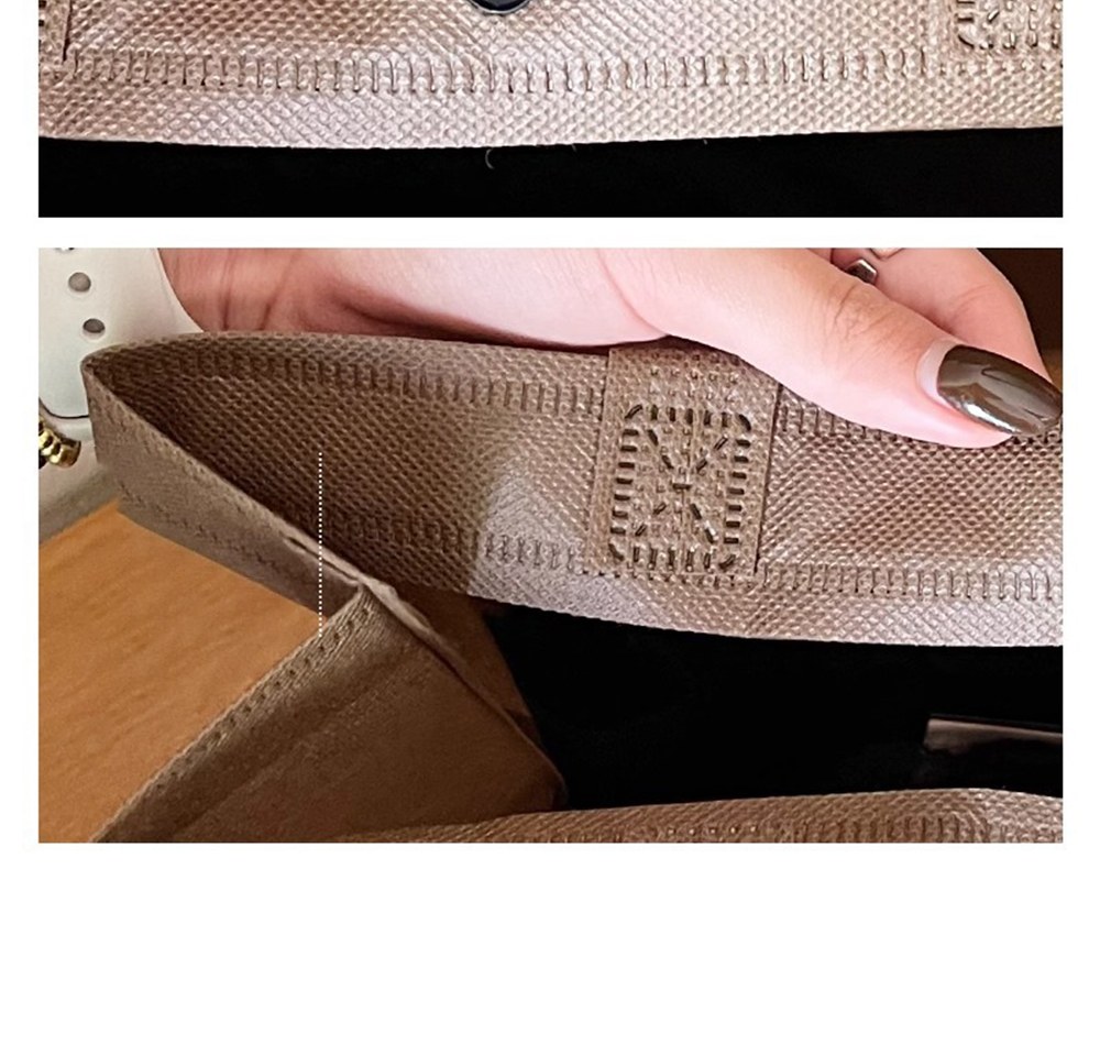 CL246 에코라이프 데일리 선물용 미니멀 디자인 고급 부직포 토트백 43*32*10cm 상세 이미지