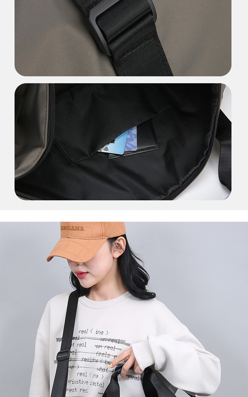 CL266 에코라이프 남녀공용 액티브 라이프용 컴포트 대용량 신발 수납 스포츠백 상세 이미지