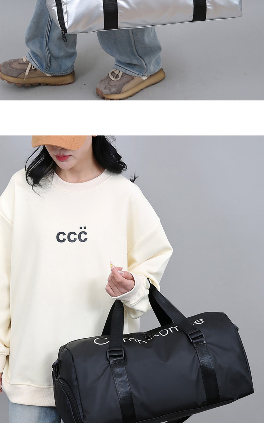 CL266 에코라이프 남녀공용 액티브 라이프용 컴포트 대용량 신발 수납 스포츠백 상세 이미지