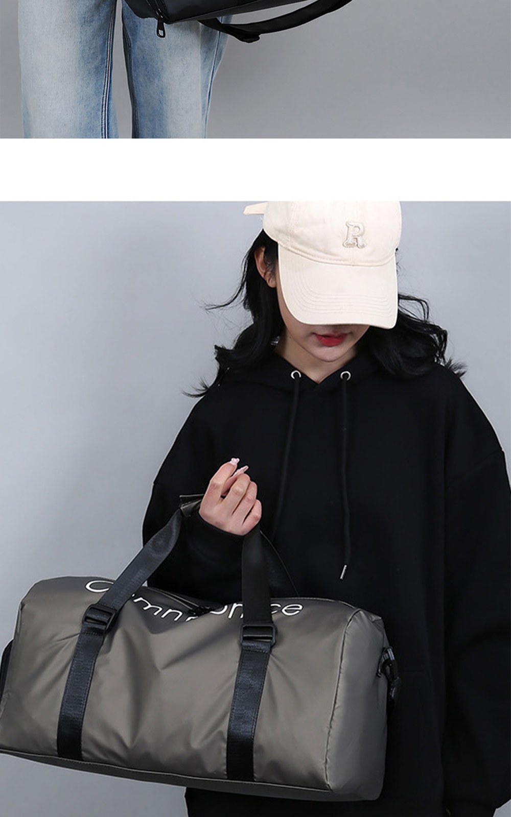 CL266 에코라이프 남녀공용 액티브 라이프용 컴포트 대용량 신발 수납 스포츠백 상세 이미지