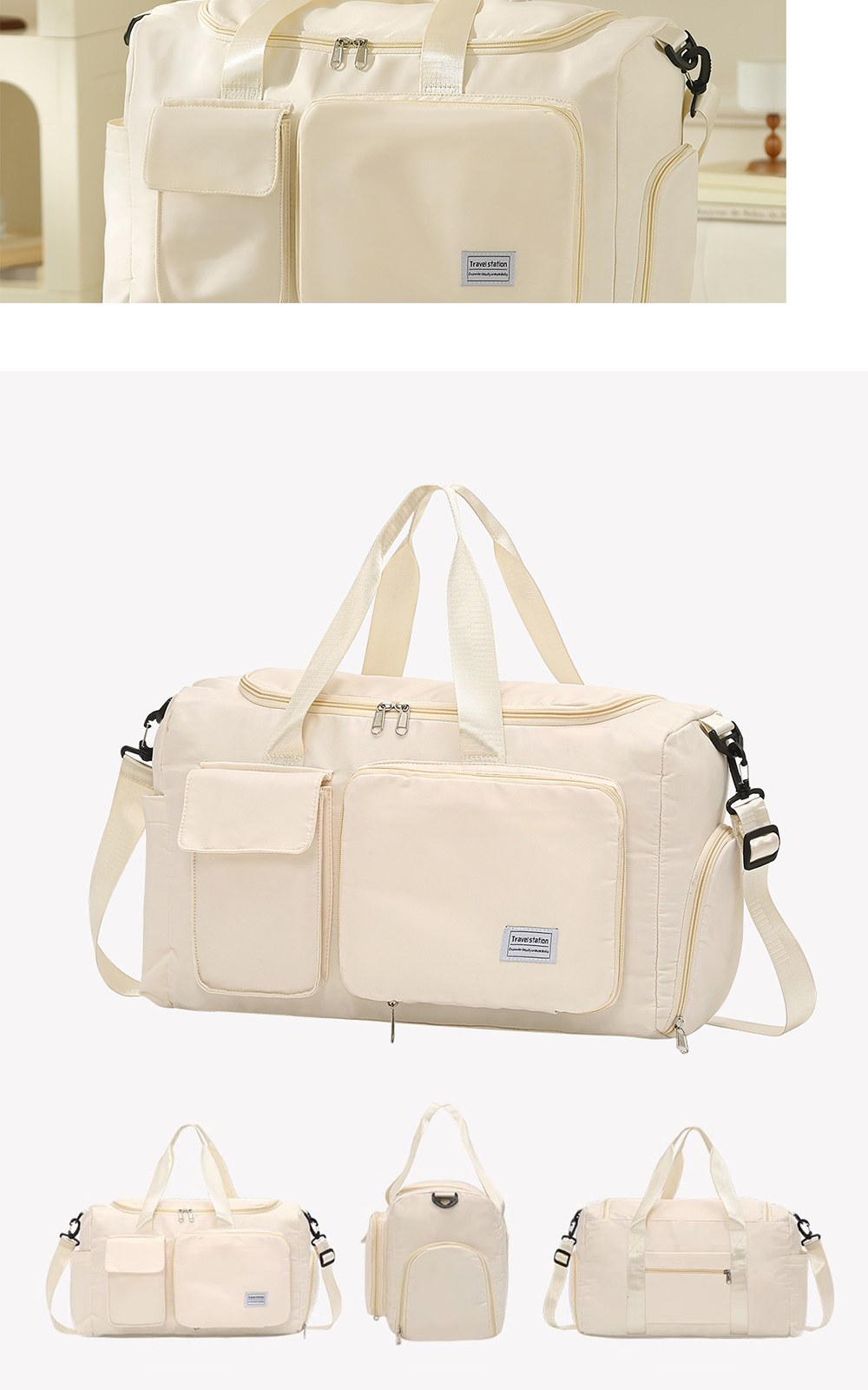 CL267 에코라이프 운동 여행 겸용 스마트 디자인 다기능 대용량 스포츠백 상세 이미지
