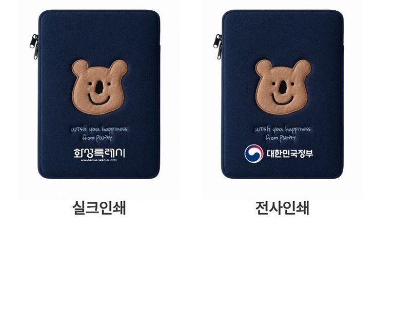 코알라 태블릿 파우치 상세 이미지