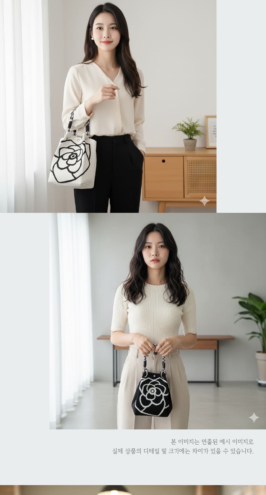 여성손가방 미니손가방 데일리손가방 꽃무늬가방 상세 이미지